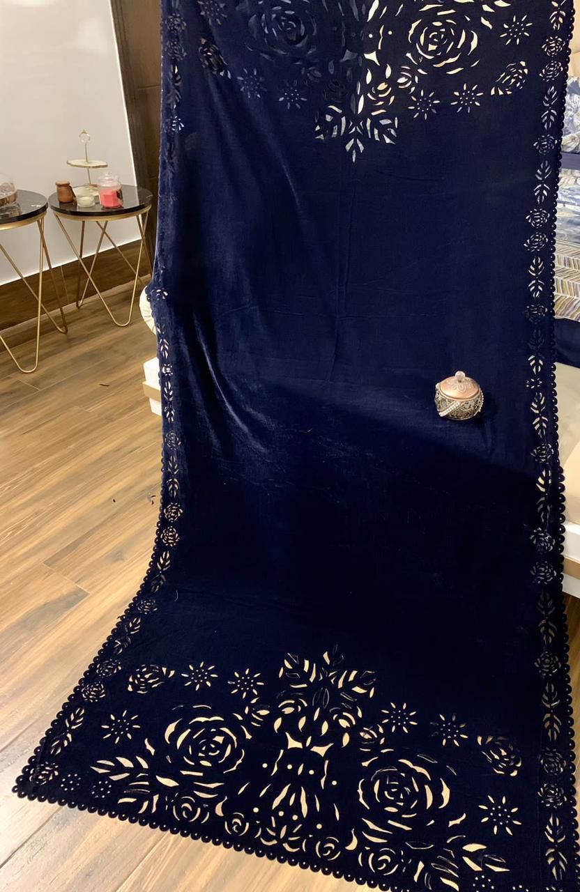 LASER CUTWORK SHAWLS